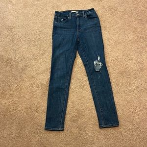 Levi’s 721 high rise skinny jeans